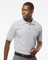 Ring-Spun Piqué Polo - 7002